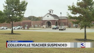 Collierville Teacher Suspended [upl. by Ahsena335]