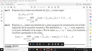 Problema de la mochila resuelto a mano [upl. by Milstone]