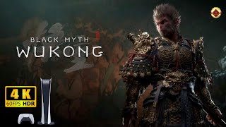 Cómo es Black Myth Wukong Gameplay PS5 4k 60 FPS Mejores juegos rol acción en PlayStation Plus 2024 [upl. by Kalli]