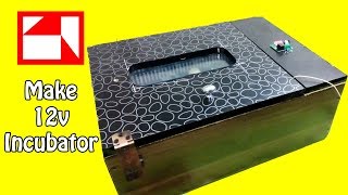 homemade incubator  How to make Incubator  chicken incubator  dc incubator [upl. by Dustie444]