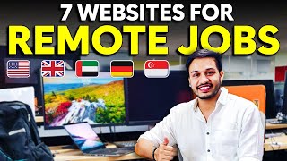 7 Best Remote Jobs Website 202324  40 Lakhs Base  How to get remote jobs  Kushal Vijay [upl. by Agathe127]