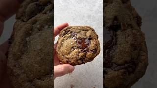 Rye flour makes THE chewiest chocolate chip cookies 😱 baking cookies chocchipcookies shorts [upl. by Hemphill676]