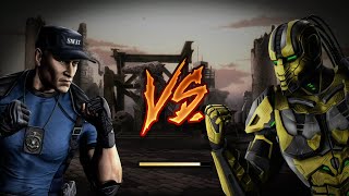 Stryker Vs Cyrax Mortal kombat 9 [upl. by Etnasa]