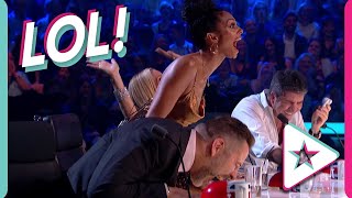 BGT Judges Lose It At Hilarious Stand Up Comedian Is This The Funniest Stand Up Set Ever [upl. by Yruoc428]