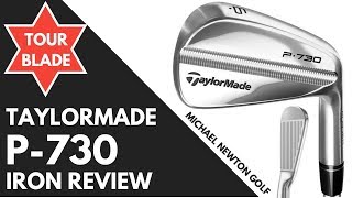 TaylorMade P730 Iron Review  Tour Forged Blade Iron [upl. by Liakim]