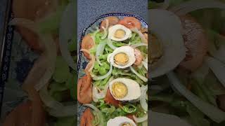 Ensaladang ampalaya with red egg  short [upl. by Ursulette]