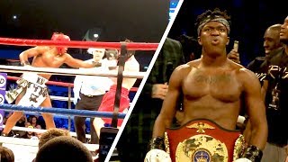 KSI KNOCKOUT KSI vs WELLER FIGHT EXCLUSIVE RING SIDE FOOTAGE February 3rd 2018 [upl. by Benia979]