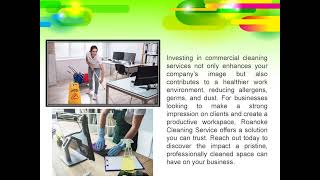 Expert Commercial Cleaning Services in Roanoke VA [upl. by Basir]