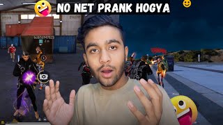 NO NET PRANK HOGYA free fire 🔥 freefire [upl. by Carlo]