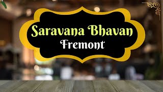 Saravana Bhavan  Fremont  California [upl. by Baptist]