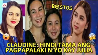 Claudine Barretto sinabing Hindi daw maganda ang pagpapalaki ni Marjorie kay Julia Barretto [upl. by Lewendal]