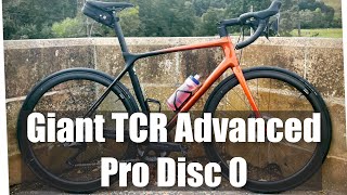 Giant TCR Advanced Pro Disc 0  My New Road Bike [upl. by Ailasor719]