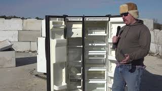 Refrigerator Disposal at Daviess County Landfill [upl. by Towers]