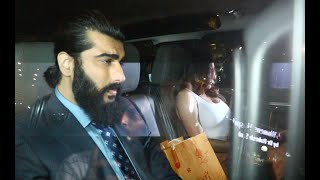 Malaika Arora with boyfriend Arjun Kapoor spotted at Bandra No Breakup [upl. by Prouty]