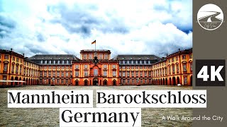 🇩🇪 Baroque Palace Mannheim Germany Walking Tour  4K UHD 2022 🇩🇪 [upl. by Sane377]