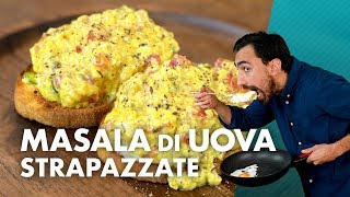 Masala di uova strapazzate UOVA BAVOSE [upl. by Ekul]