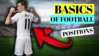 BASICS OF FOOTBALL  POSITIONS EXPLAINED [upl. by Nitsyrc859]