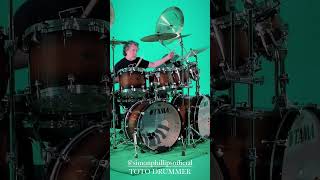 Simon Phillips ex TOTO Style nya Mirip Wong Aksan dan Agung Gimbal  Cinta Itu Buta Versi English [upl. by Anaer]