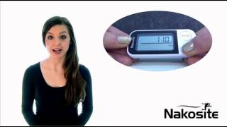 NAKOSITE PEDOMETER SETUP SPANISH [upl. by Ardna644]