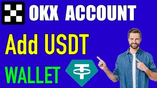 How to add usdt trc20 wallet in okx  usdt wallet ko kaise add kare okx [upl. by Malti]