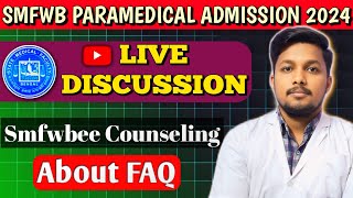 MT Animesh Das is live 🔴 Smfwbee Counseling Related Questions  Offline Counselling [upl. by Yerg]