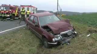 Schwerer Unfall auf B8 bei Würzburg [upl. by Bashemeth]