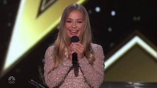 Americas Got Talent The Champions 2020 Connie Talbot Full Performance And Judges Comments Week 4 S2 [upl. by Nossyla267]