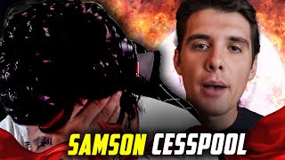 HE WANTS SMOKE TOM MACDONALD DISS Samson  Cesspool REACTION [upl. by Eyak381]