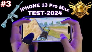 iPhone 13 Pro Max BGMIPUBG TEST FPS Handcam gameplay 2024 [upl. by Bonnice]