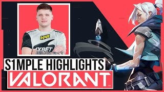 S1mple VALORANT Stream Highlights March 2021 [upl. by Hamirak]