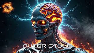 FREE Industrial Cyberpunk music  EBM track OUTER STYLE [upl. by Duwalt787]