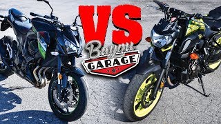 Yamaha Mt 07 Vs Kawasaki Z800  WHICH ONE [upl. by Aztiray]