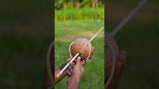 Bamboo Creations with coconut and CocaCola Diy Bambooart Slingshots Bamboo [upl. by Angus]