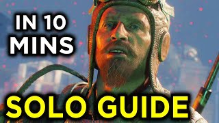 HOW TO DO quotGOROD KROVIquot EASTER EGG SOLO ALL STEPS FULL TUTORIAL Black Ops 3 ZOMBIES DLC 3 EasterEgg [upl. by Jeremias]