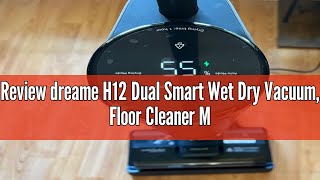 Review dreame H12 Dual Smart Wet Dry Vacuum Floor Cleaner Mop Combo 4in1 Cordless Vacuum for Mult [upl. by Otho536]