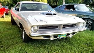 Driving a 1970 Hemi Super Track Pack Cuda [upl. by Lenee553]