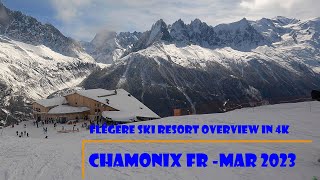 La Flegere Chamonix ski trail videosAmazing place with scenic views and access to Brevent [upl. by Fifi]