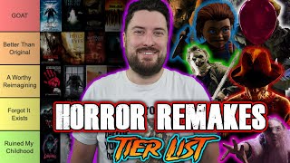 Ranking Horror Remakes  Tier List [upl. by Hussein]