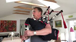 Farewell to Nigg Duncan MacRae bagpipes SL10 [upl. by Helbona]