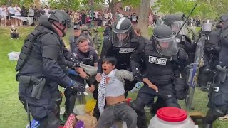 Protest arrests sparks rally on IU campus as protesters call for resignation of IU president [upl. by Elsworth]