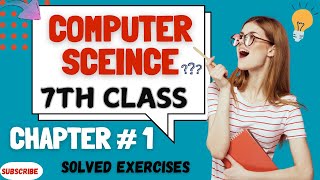 Computer Science  Class 7  Chapter 1  Solved Exercise  Long Questions  Emerging Technologies [upl. by Eidarb]