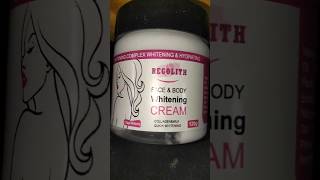 REGOLITH FACE amp BODYWHITENING CREAM120GM smeeso 7dinskincareproduct best [upl. by Giana]