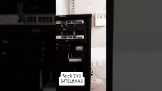 Rack 24U INTELBRAS [upl. by Ahseenat]