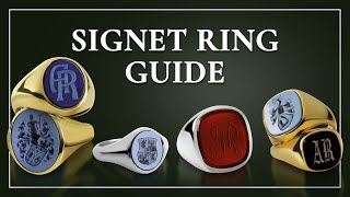 Mens Signet Rings What They Are amp How To Wear Them [upl. by Penrose]