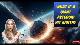 😱What If a Giant Asteroid Hit Earth🌍💥 facts science asteroid earth new [upl. by Axela]