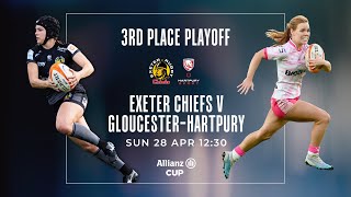 Exeter Chiefs Women VS GloucesterHartpury  Allianz Cup 3rd Place PlayOff [upl. by Lothario]