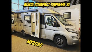 Adria Compact Supreme SL 2020 made by ADRIA [upl. by Dean]