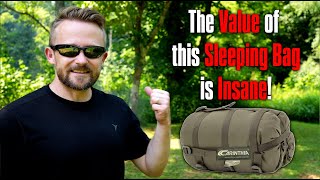 Insane Value You Wont Believe It  Carinthia Defence 1 Sleeping Bag Review [upl. by Dorina]