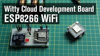 Quick Look ESP8266 WiFi Witty Cloud Development Board [upl. by Miko]