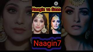 Naagin vs Saas The Best Momentsshortsnagintrending [upl. by Nannaihr]